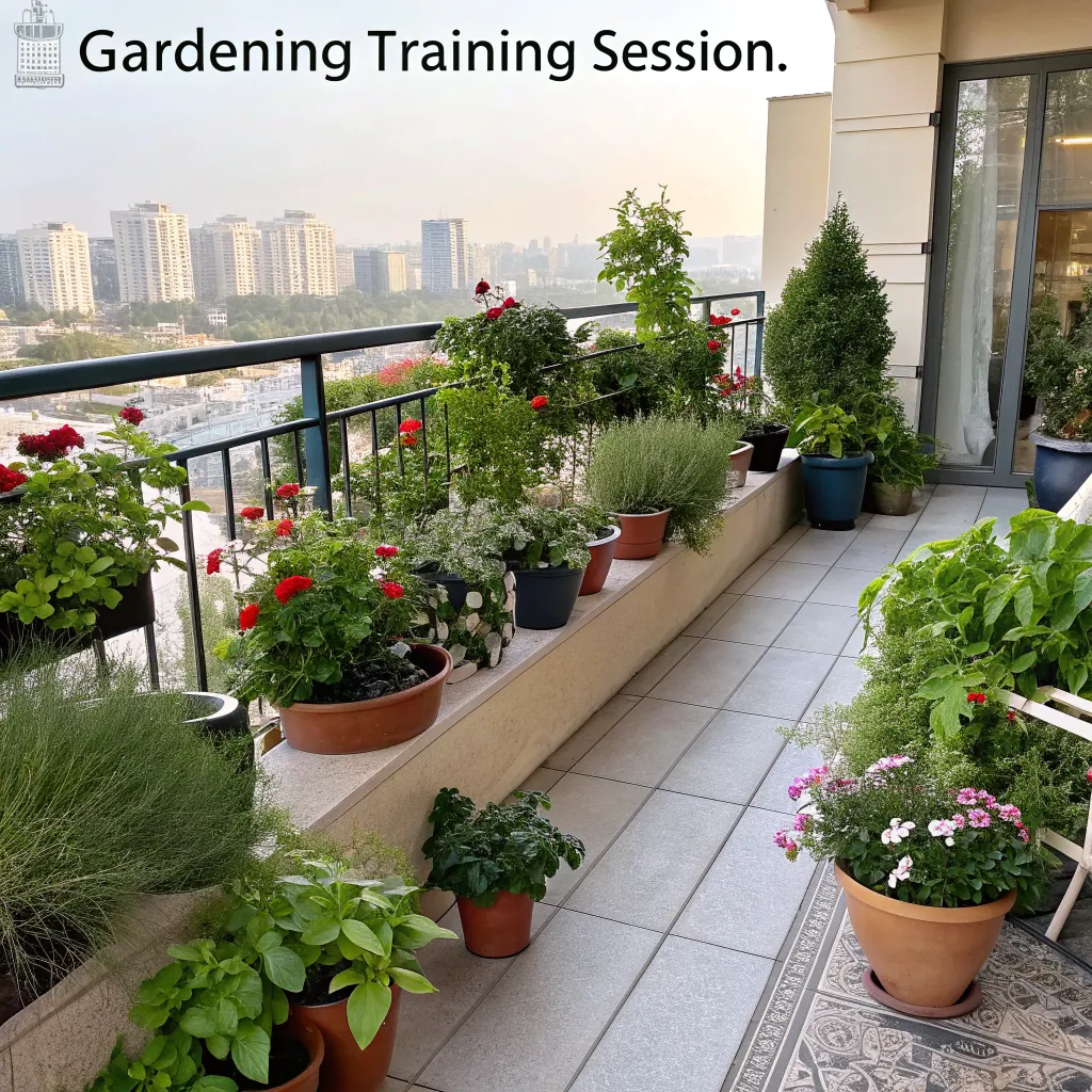 Balkon Bahçeciliği Eğitimi